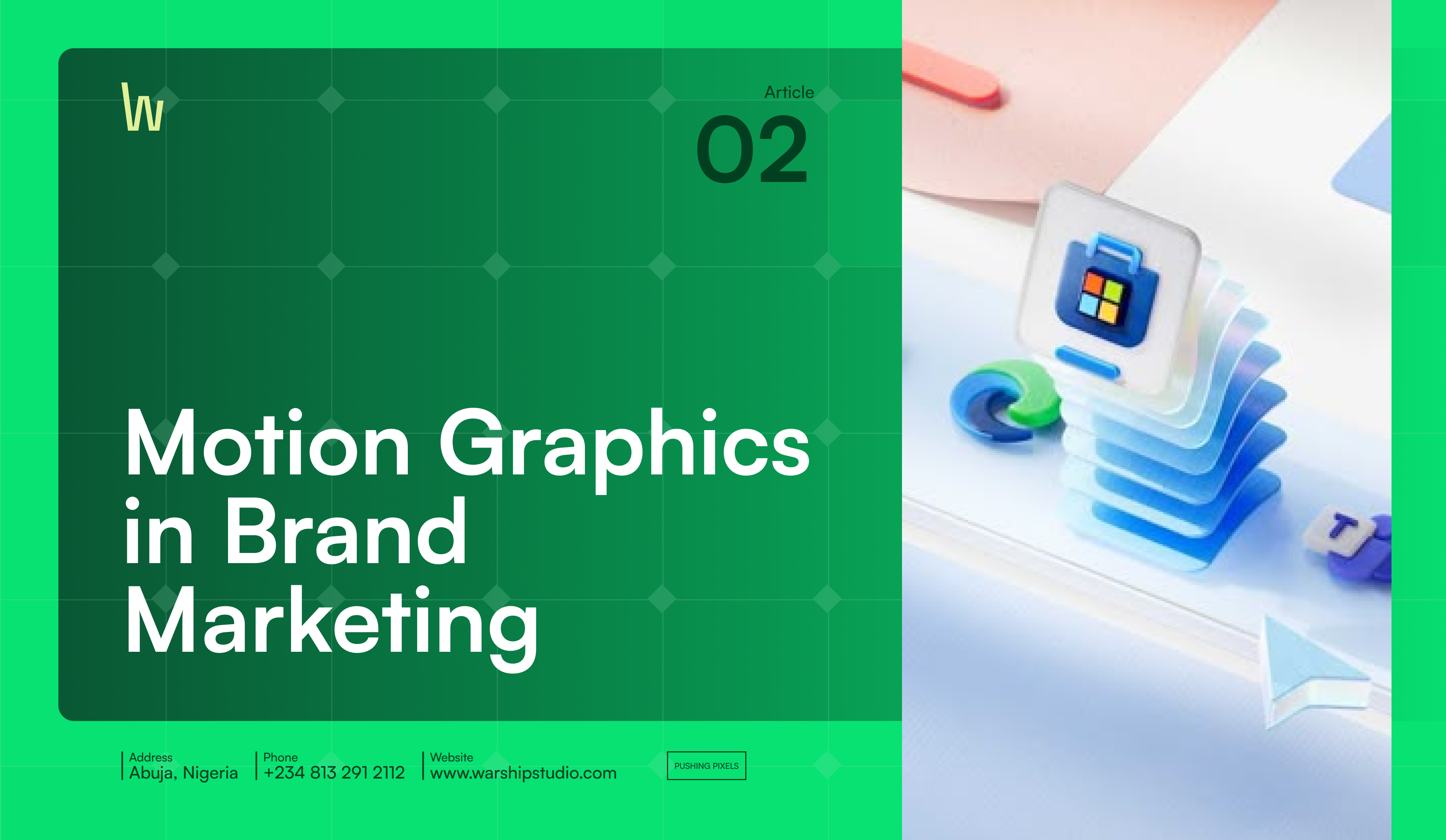 Motion Graphics in Brand Marketing - warship studio