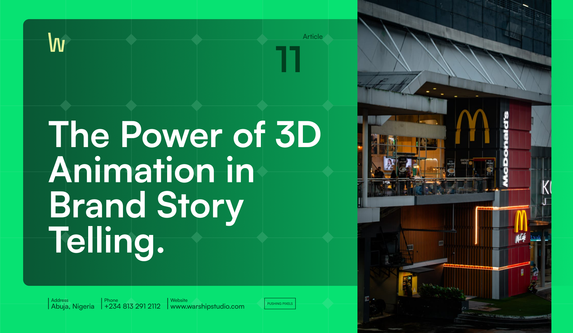 The Power of 3D Animation in Brand Storytelling