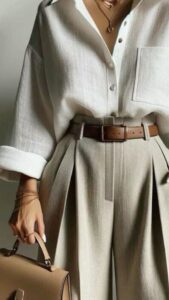 How to accessorize with belts.