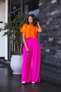 Tips on wearing bold colors with confidence.
