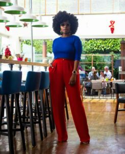 Simple fit with bold colors