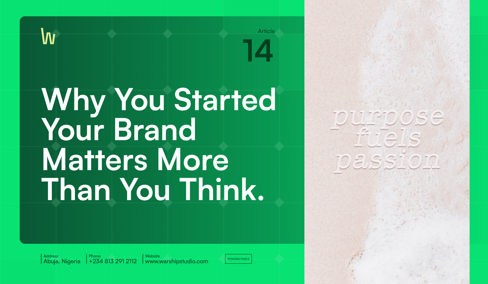 Your Brand Purpose Matters