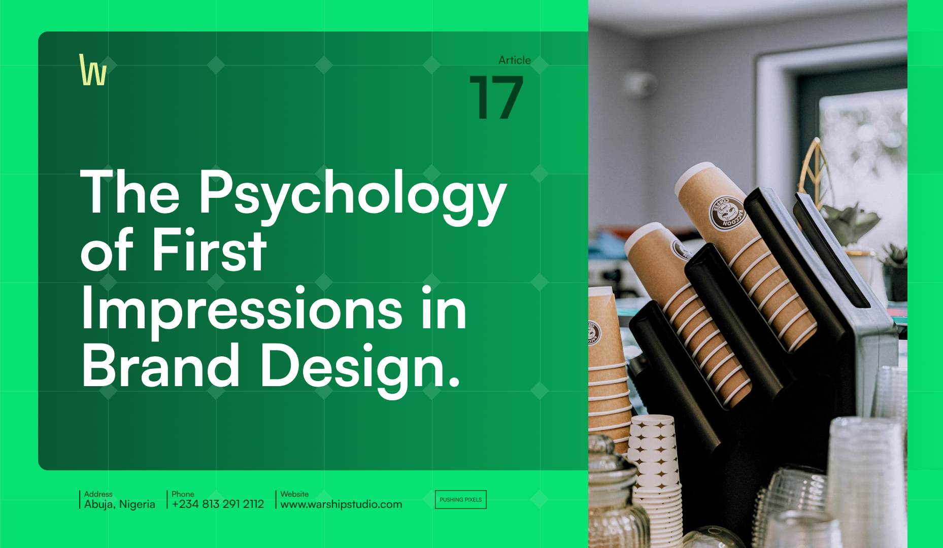 The Psychology of First Impression in Brand Design